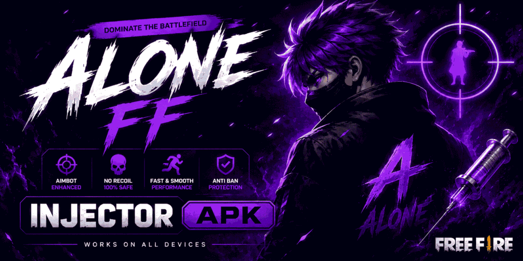Alone FF Injector APK
Alone FF Injector APK 2026
2026 injector apk